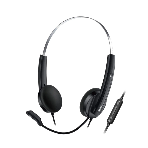 Наушники Genius HS-220U Black (31710020402) - изображение 1