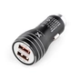 Зарядний пристрій Vinga QC3 Quick Dual USB Car Charger aluminium 18W Max (VCCQAABK) - зменшене зображення 1