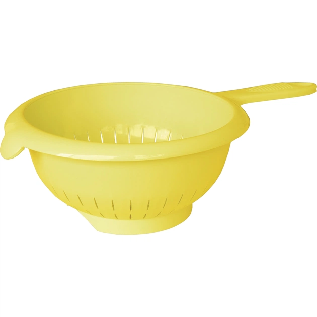 Друшляк Eurogold з ручкою 20 см жовтий (ЕГ-920020 /жовтий) - picture 1