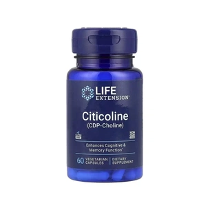 Вітамінно-мінеральний комплекс Life Extension Цитиколін, 500 мг порції, Citicoline (CDP Choline), 60 вегетаріанськ. (LEX-16596) зображення 1