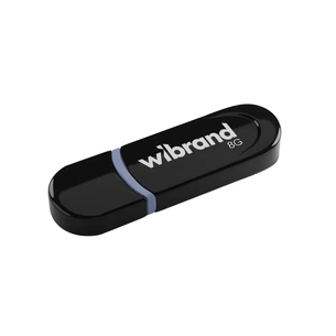 USB флеш накопичувач Wibrand 8GB Panther Black USB 2.0 (WI2.0/PA8P2B) зображення 1