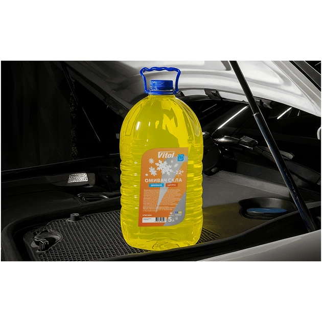 Омыватель автомобильный VITOL "-22" Цитрус 5л (VTW- 2054) - изображение 3