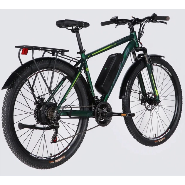 Електровелосипед Formula 29" eMOTION PLUS DD FR рама-19" 36B 12.5А*г 500Вт 2026 зелено-сірий (ELB-FR-29-257) - picture 3