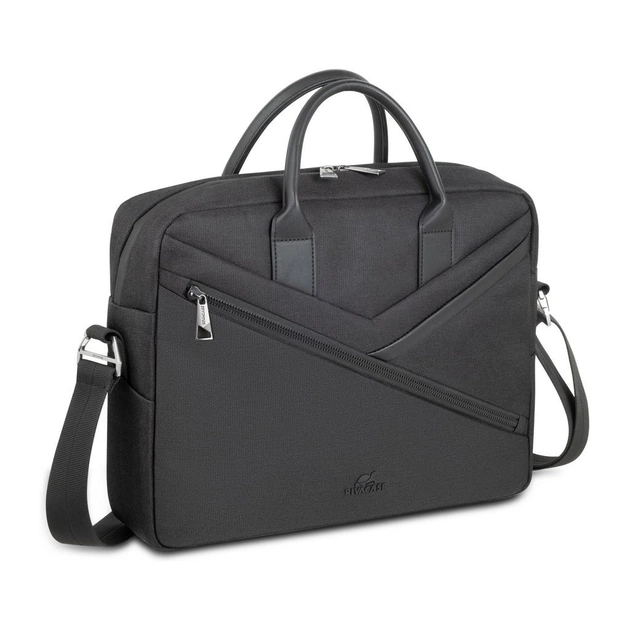 Сумка для ноутбука RivaCase 15" 8124 Clark Black ECO (8124BlackECO) - picture 1