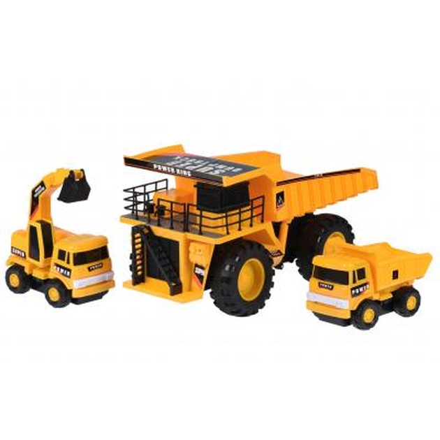 Спецтехніка Same Toy Builder Карьерная техника (R1807Ut) - зображення 1