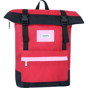 Рюкзак для ноутбука Bagland 15" Holder 25L, roll top, 0051666, red/black (1065919120) зображення 1