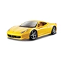 Машина Bburago 458 Italia желтый 1:24) (18-26003_yellow) - уменьшенное изображение 1
