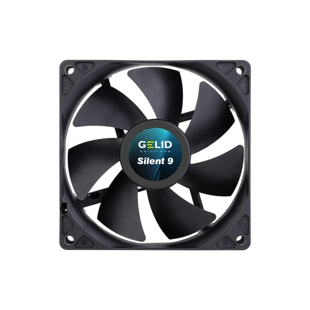Кулер до корпусу Gelid Solutions Silent 9 Black 90 mm (FN-PX09-16) - изображение 1