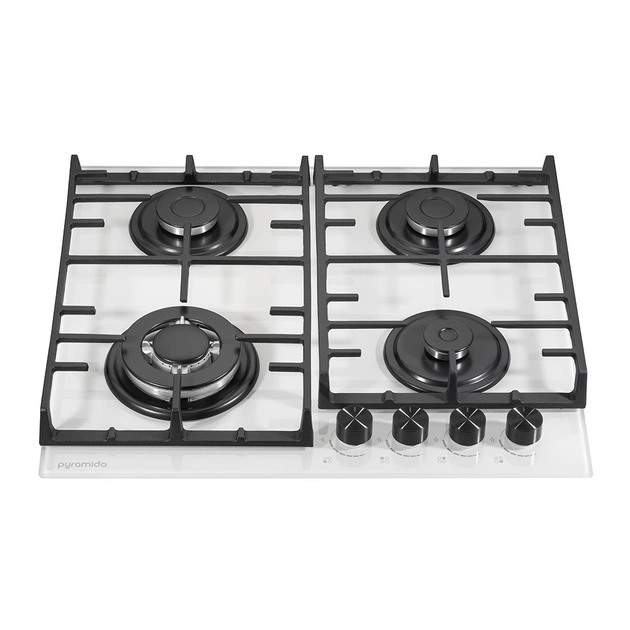 Варочна поверхня Pyramida PFG 604 T WH B - picture 2