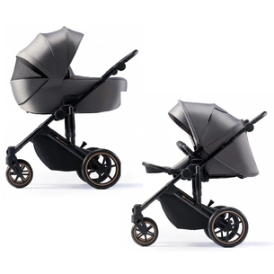Коляска Kinderkraft 2 в 1 Prime 2 Shadow Grey (KSPRIM02GRY2000) (5902533922932) зображення 1