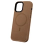 Чохол до мобільного телефона BeCover FIBRA ArcLine MagSafe Apple iPhone 17 Brown (715373) - зменшене зображення 4