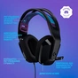 Навушники Logitech G335 Wired Gaming Black (981-000978) - зменшене зображення 6