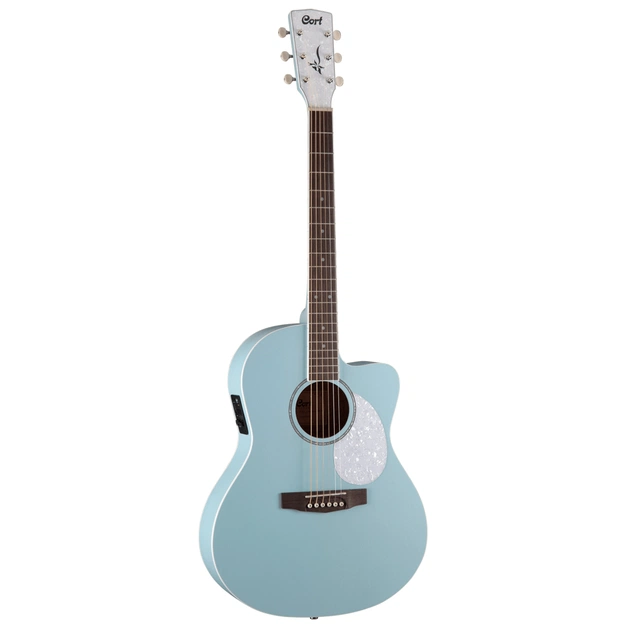 Гітара електроакустична Cort Jade Classic Sky Blue Open Pore - изображение 1