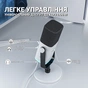 Мікрофон Fifine AM8W USB/XLR White (AM8W) - зменшене зображення 6