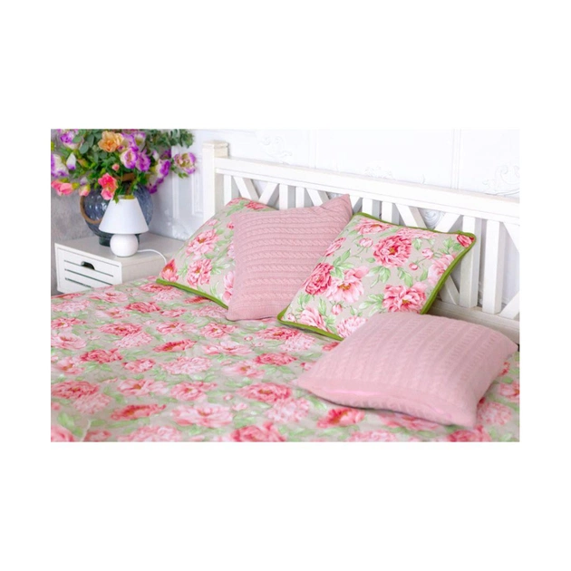 Наволочка Прованс декоративна в'язана SOFT Пудра 45х45 (011701) - picture 4