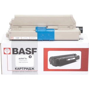 Тонер-картридж BASF OKI C332/MC363 Black 46508736 (KT-46508736) зображення 1