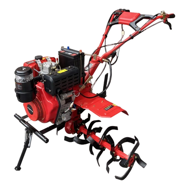 Культиватор Forte 1350Е-3, колеса 12", 9кс (113402) - picture 1