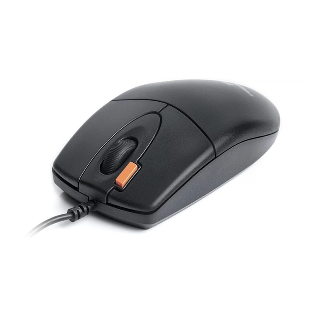 Мишка REAL-EL RM-220 Black - зображення 1