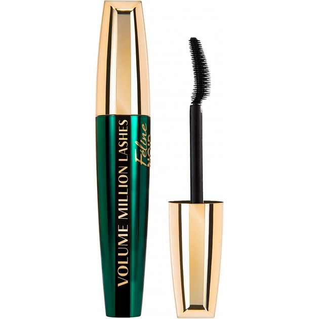 Туш для вій L'Oreal Paris Volume Million Lashes Feline Extra-Black 9.2 мл (3600523110674) - picture 1