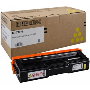 Тонер-картридж Ricoh SPC250/SPC260/SPC261 Yellow 1,6К (407546) зображення 1