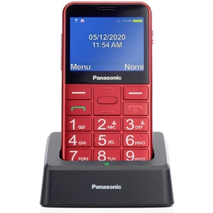 Мобільний телефон Panasonic KX-TU155 Red (KX-TU155EXRN) зображення 1