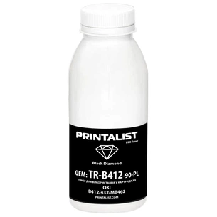 Тонер OKI B412/432/MB462, 90г Black Printalist (TR-B412-90-PL) зображення 1