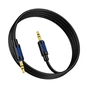 Кабель мультимедійний 3.5mm M to 3.5mm M 1.0m silicone black BOROFONE (6941991114373) - уменьшенное изображение 1