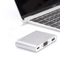 Перехідник Type-C to VGA/USB 3.0/Type-C Digitus (DA-70839) - зменшене зображення 3