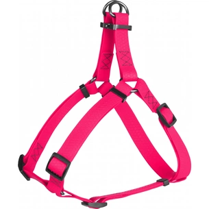 Шлея для собак WAUDOG Waterproof металічна пряжка-фастекс M Ш 20 мм Д 50-80 см рожева (27657) зображення 1