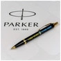 Ручка кулькова Parker IM 17 UKRAINE Black GT BP Слава Україні! + Герб + Героям Слава! (22032_T2186u) - зменшене зображення 2