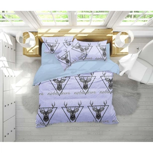 Постільна білизна MirSon Бязь 17-0514 Noble deers King Size (2200003640106) зображення 1