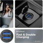 Зарядний пристрій Armorstandart Car 2xUSB QC3.0 Grey (ARM65438) - зменшене зображення 3