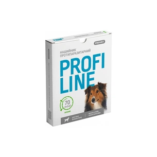 Нашийник для тварин ProVET Profiline для великих порід (інсектоакарицид) 70 см зелений (4823082431014) изображение 1
