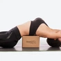 Блок для йоги PowerPlay з пробкового дерева Cork Yoga Block (PP_4006_Cork) - зменшене зображення 8