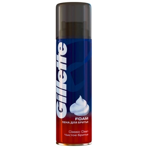 Піна для гоління Gillette Classic Clean 200 мл (3014260327682) зображення 1
