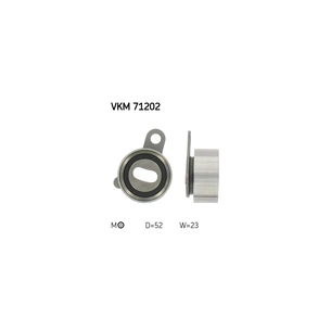 Ролик натягувача ременя SKF VKM 71202 зображення 1