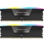 Модуль пам'яті для комп'ютера DDR5 32GB (2x16GB) 6000 MHz Vengeance RGB Black Corsair (CMH32GX5M2E6000C36) - зменшене зображення 1