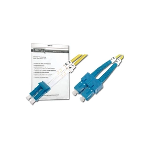 Оптичний патчкорд Digitus LC/UPC-SC/UPC, 9/125, SM, OS2, duplex, 5м (DK-2932-05) изображение 1