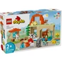 Конструктор LEGO DUPLO Town Догляд за тваринами на фермі 74 деталей (10416) - зменшене зображення 1