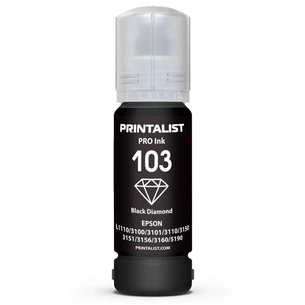 Чорнило Printalist Epson L3100/3110/3150 70г Black (PL103BK) зображення 1