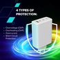 Зарядний пристрій Canyon CU100ACC GaN 100W 3xPD 1xQC EU White (CNS-CUW100ACC) - уменьшенное изображение 12