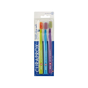 Зубна щітка Curaprox CS 5460 Ultra Soft Ультрам'яка Салатова + Синя + Фіолетова 3 шт. (CS 5460/3-03) зображення 1