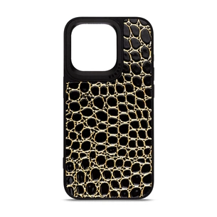 Чохол до мобільного телефона Harder Crocosaur Apple iPhone 14 Pro Black (ARM76719) зображення 1