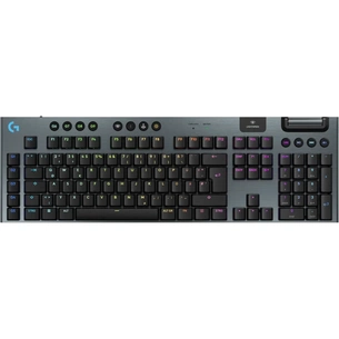 Клавіатура Logitech G915 X Lightspeed Switch-Clicky Wireless/Bluetooth/USB UA Black (920-012709) зображення 1