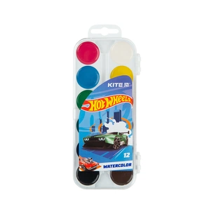 Акварельні фарби Kite Hot Wheels 12 кольорів (HW23-061) зображення 1