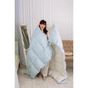 Ковдра MirSon пухова №1828 Bio-Blue 90% пух літо 220x240 см (2200003012927) - зменшене зображення 9