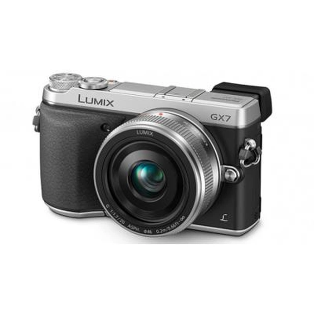 Цифровий фотоапарат Panasonic DMC-GX7 Kit 20mm Silver (DMC-GX7CEE-S) - зображення 1