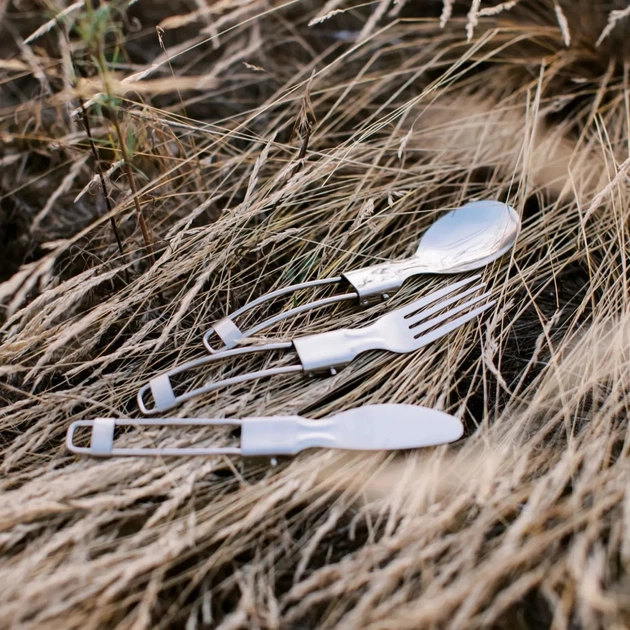 Набір туристичного посуду Tribe Compact Set сталевий (T-FC-0021-metal) - picture 5