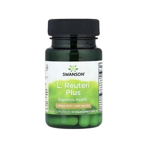 Витаминно-минеральный комплекс Swanson Пробиотик, 7 млрд КОЕ, Probiotic L. Reuteri Plus, 30 веганских капсу (SWV19025) изображение 1