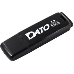 USB флеш накопичувач Dato 32GB DB8001 Black USB 2.0 (DB8001K-32G) зображення 1